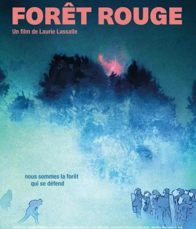 affiche film forêt rouge